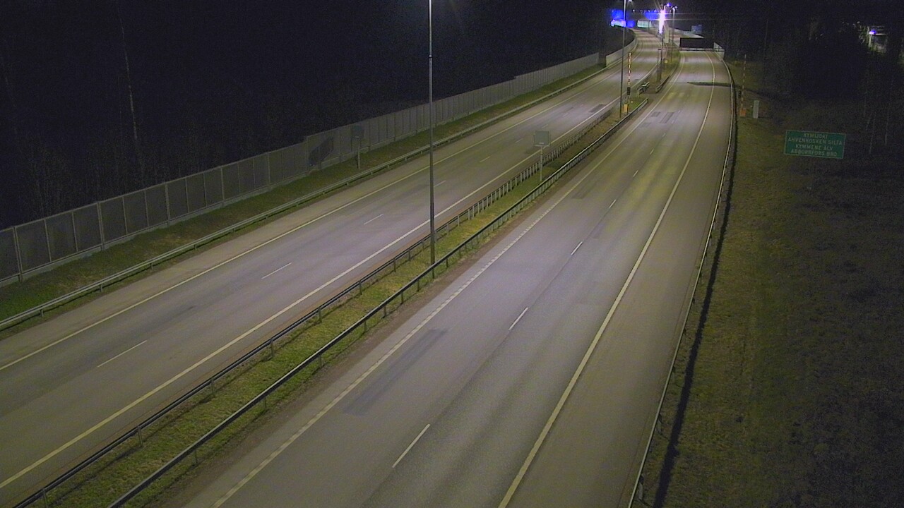 Kelikamerat Kuva Tie 7 Pyhtää Markkinamäki, puomi, itä, Pyhtää, Kymenlaakso
