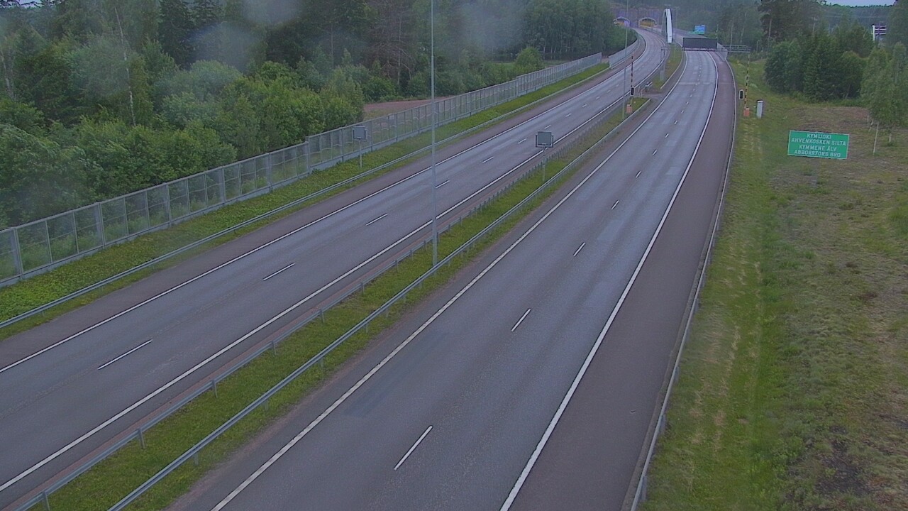 Kelikamerat Kuva Tie 7 Pyhtää Markkinamäki, puomi, itä, Pyhtää, Kymenlaakso