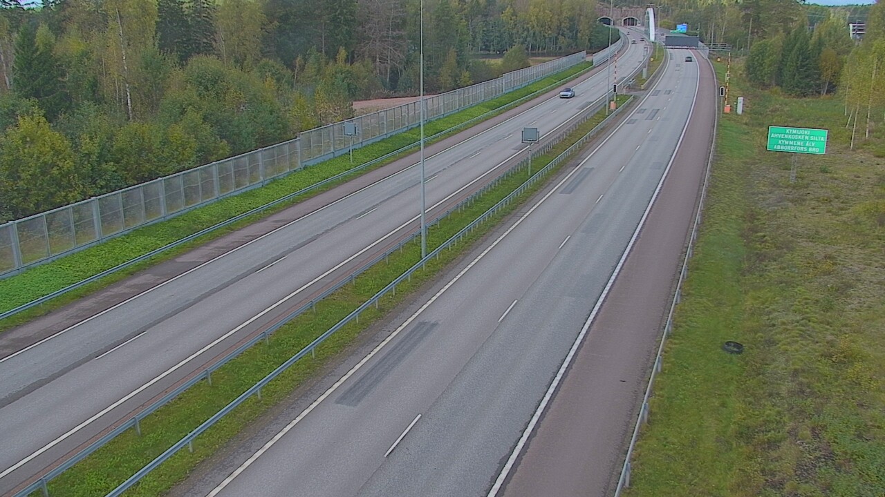 Kelikamerat Kuva Tie 7 Pyhtää Markkinamäki, puomi, itä, Pyhtää, Kymenlaakso