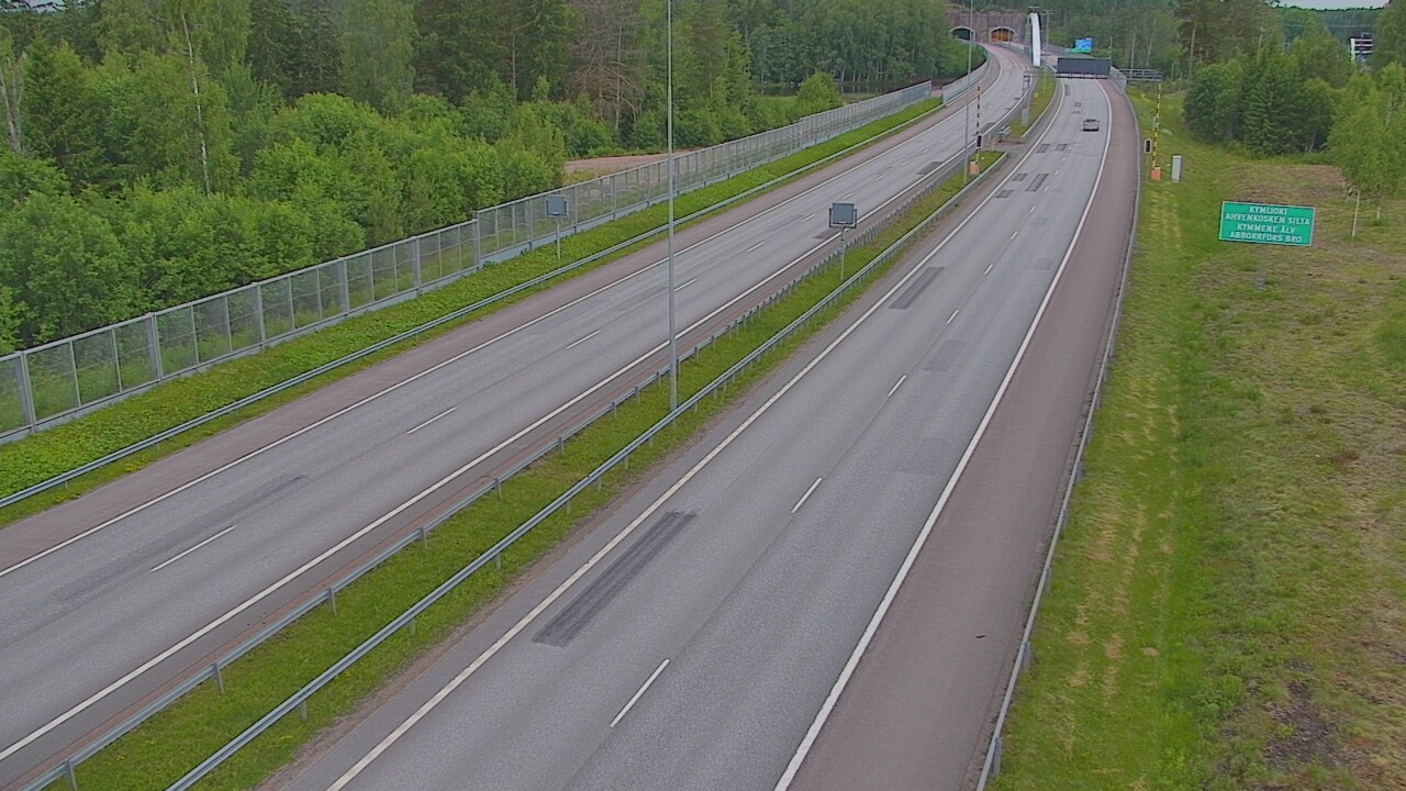 Kelikamerat Kuva Tie 7 Pyhtää Markkinamäki, puomi, itä, Pyhtää, Kymenlaakso