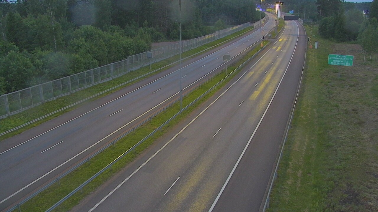 Kelikamerat Kuva Tie 7 Pyhtää Markkinamäki, puomi, itä, Pyhtää, Kymenlaakso