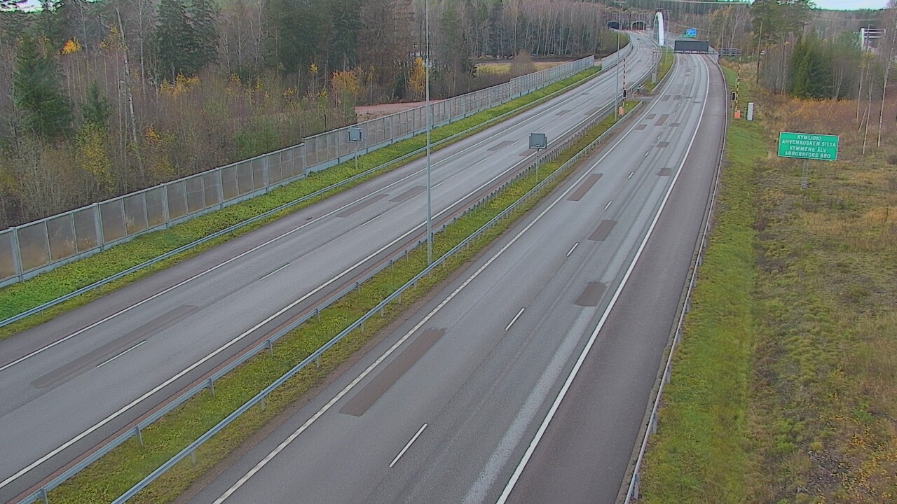 Kelikamerat Kuva Tie 7 Pyhtää Markkinamäki, puomi, itä, Pyhtää, Kymenlaakso