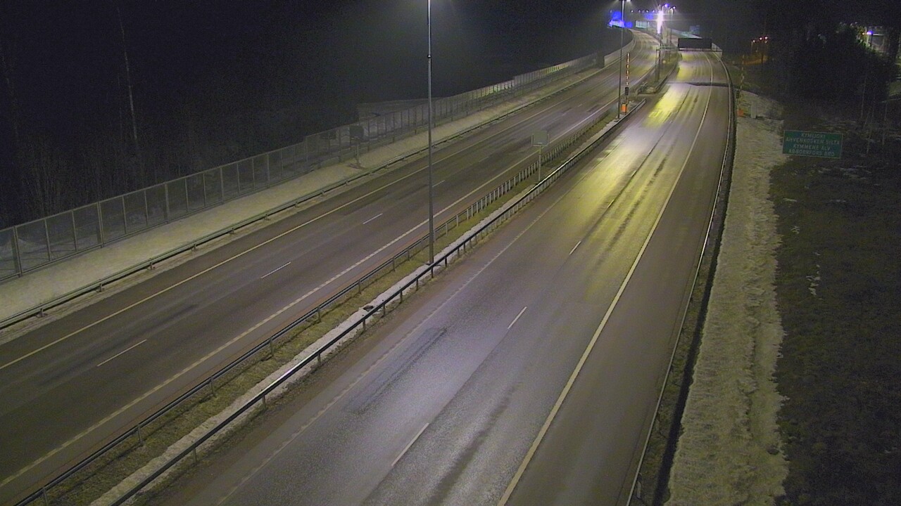 Kelikamerat Kuva Tie 7 Pyhtää Markkinamäki, puomi, itä, Pyhtää, Kymenlaakso