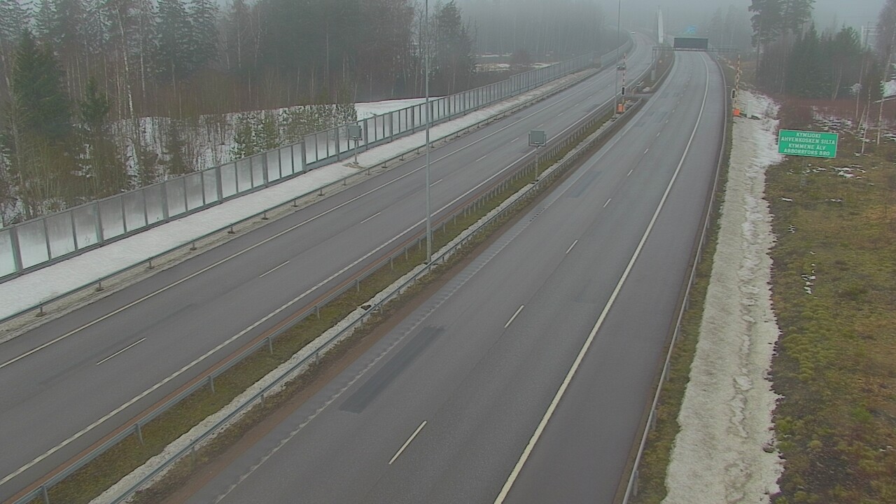 Kelikamerat Kuva Tie 7 Pyhtää Markkinamäki, puomi, itä, Pyhtää, Kymenlaakso