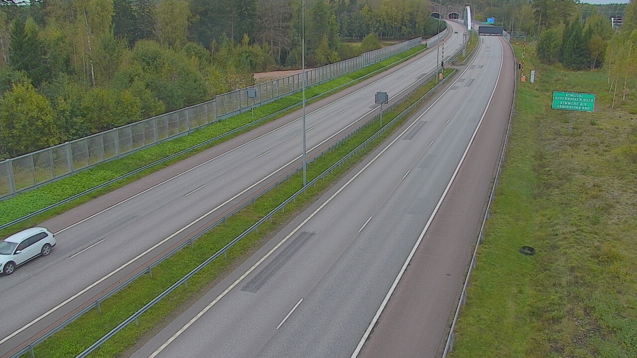 Kelikamerat Kuva Tie 7 Pyhtää Markkinamäki, puomi, itä, Pyhtää, Kymenlaakso