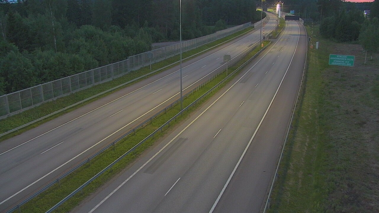Kelikamerat Kuva Tie 7 Pyhtää Markkinamäki, puomi, itä, Pyhtää, Kymenlaakso
