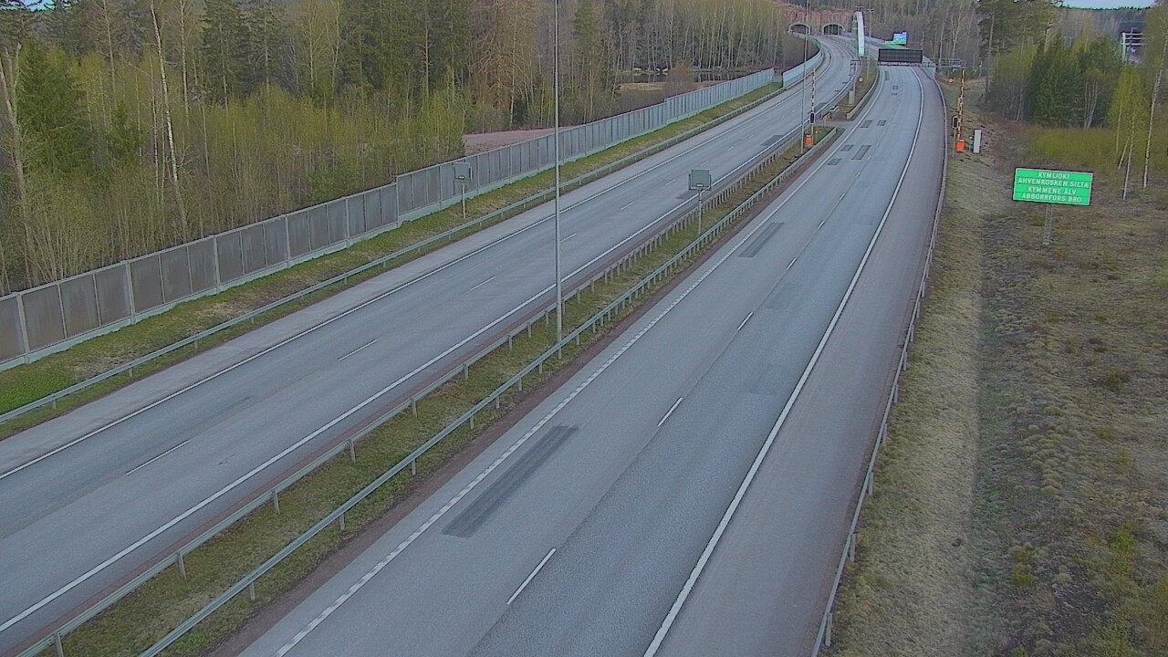Weather Camera Image Road 7 Pyhtää Markkinamäki, boom, east, Pyhtää, Kymenlaakso