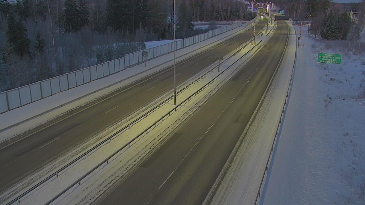 Kelikamerat Kuva Tie 7 Pyhtää Markkinamäki, puomi, itä, Pyhtää, Kymenlaakso