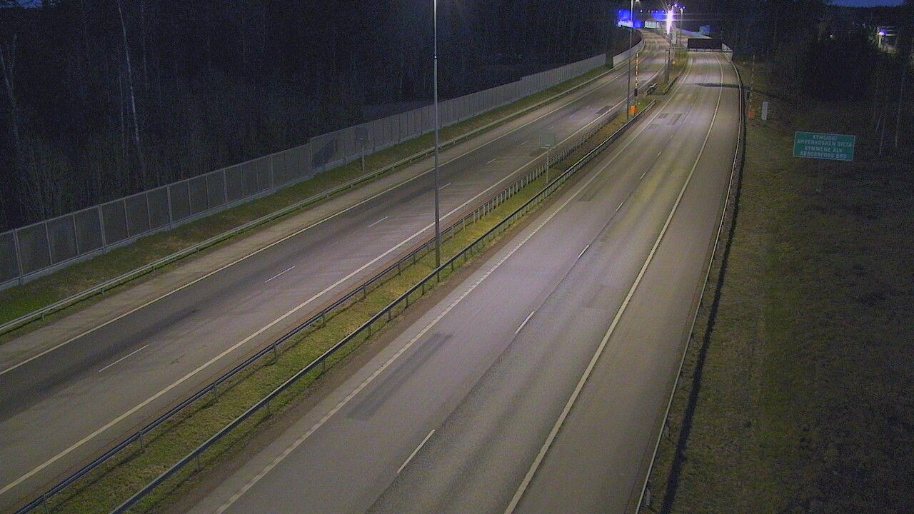Kelikamerat Kuva Tie 7 Pyhtää Markkinamäki, puomi, itä, Pyhtää, Kymenlaakso