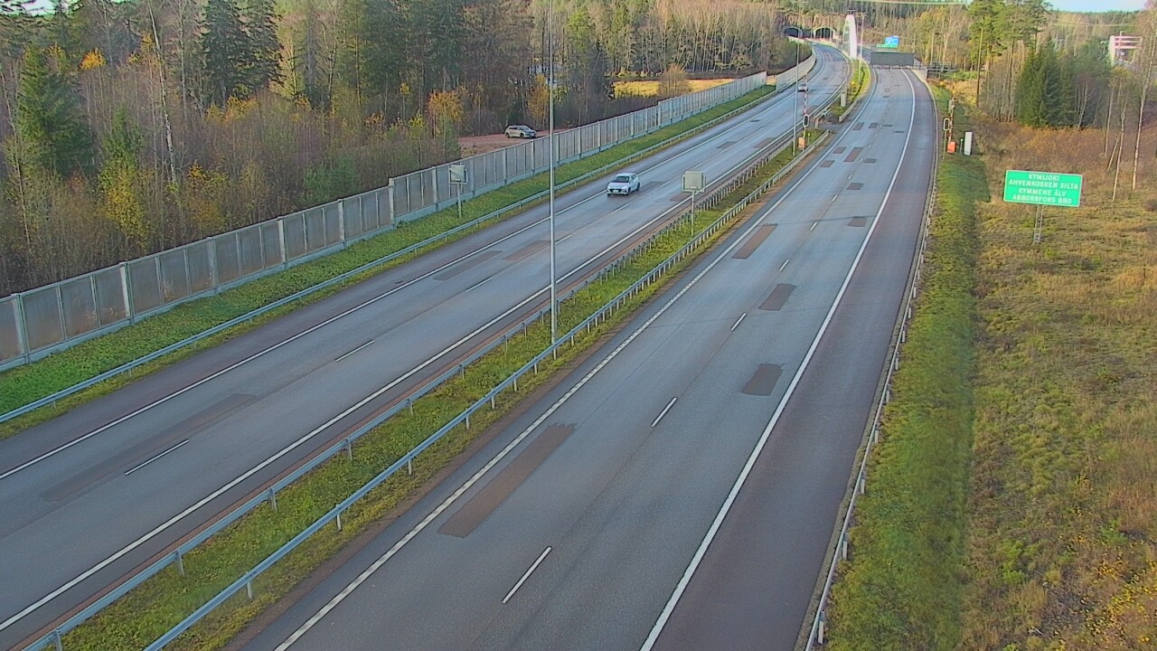 Kelikamerat Kuva Tie 7 Pyhtää Markkinamäki, puomi, itä, Pyhtää, Kymenlaakso