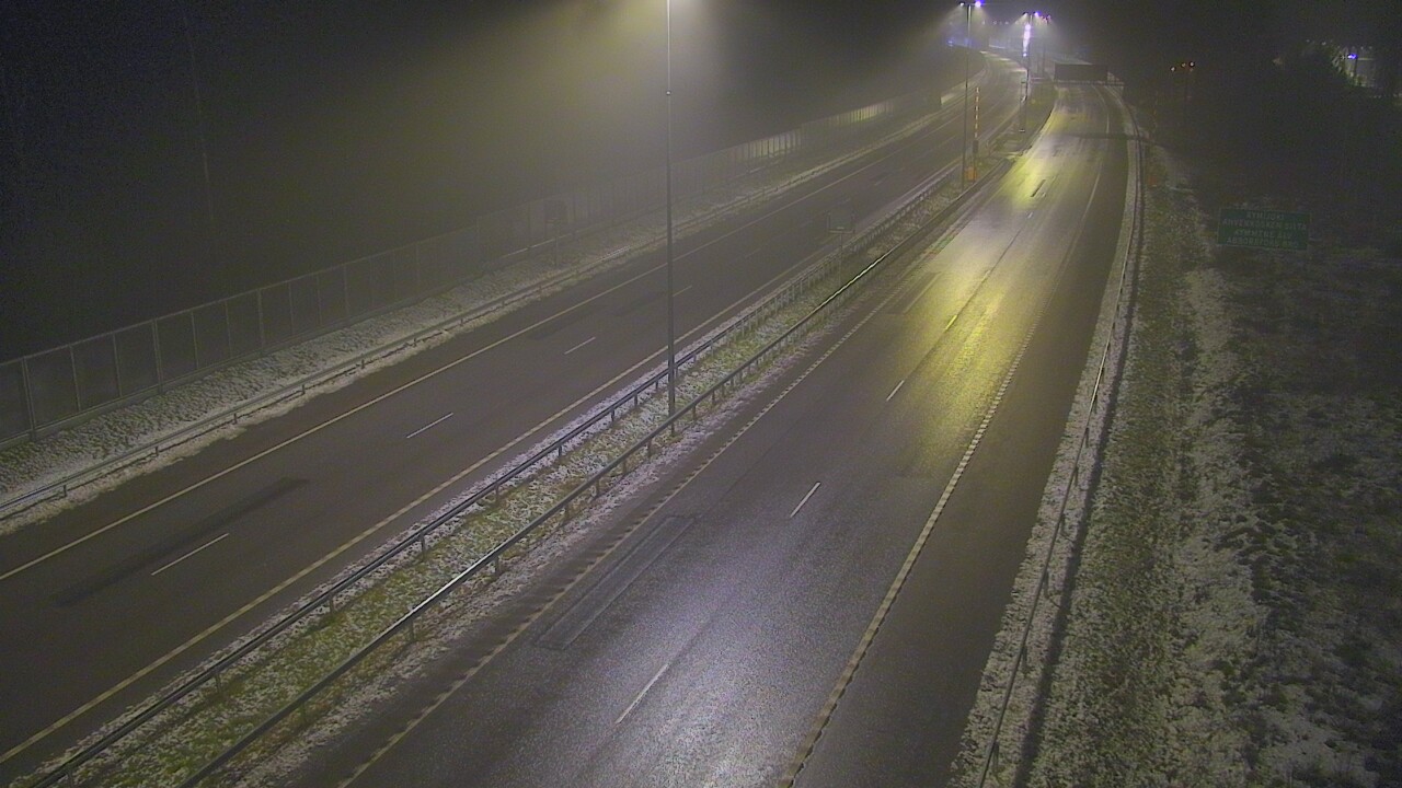 Weather Camera Image Väg 7 Pyttis Marnadsbacken , bom, öst, Pyhtää, Kymenlaakso