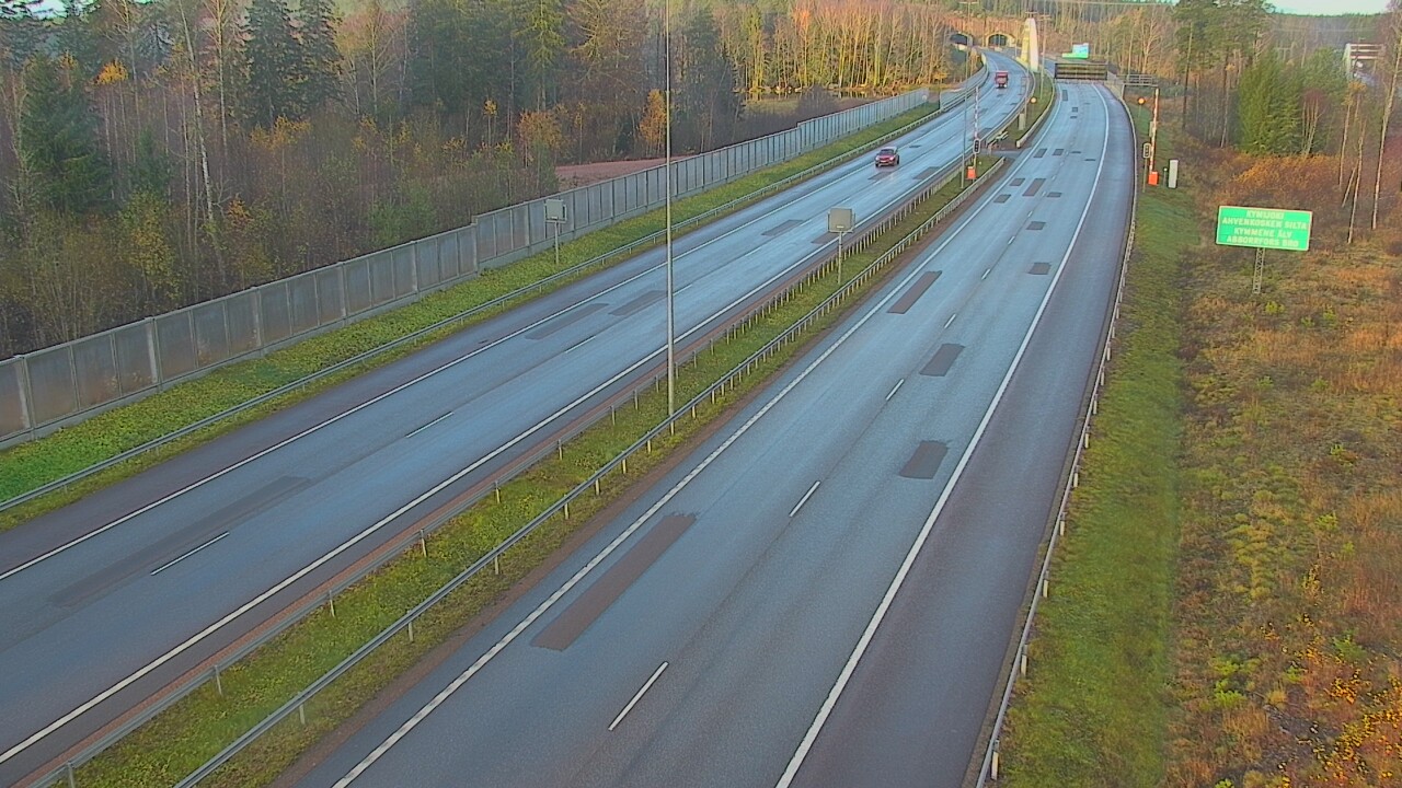 Kelikamerat Kuva Tie 7 Pyhtää Markkinamäki, puomi, itä, Pyhtää, Kymenlaakso