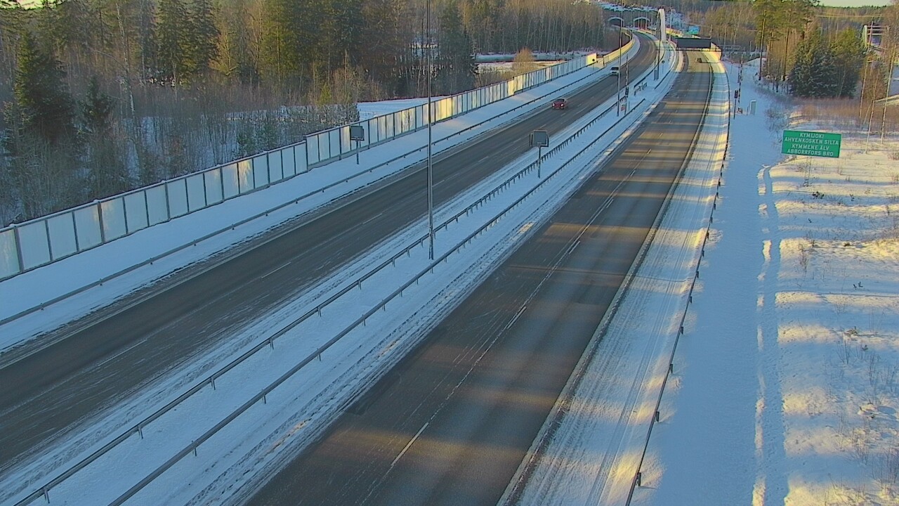 Kelikamerat Kuva Tie 7 Pyhtää Markkinamäki, puomi, itä, Pyhtää, Kymenlaakso