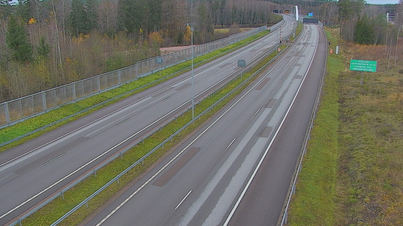 Kelikamerat Kuva Tie 7 Pyhtää Markkinamäki, puomi, itä, Pyhtää, Kymenlaakso