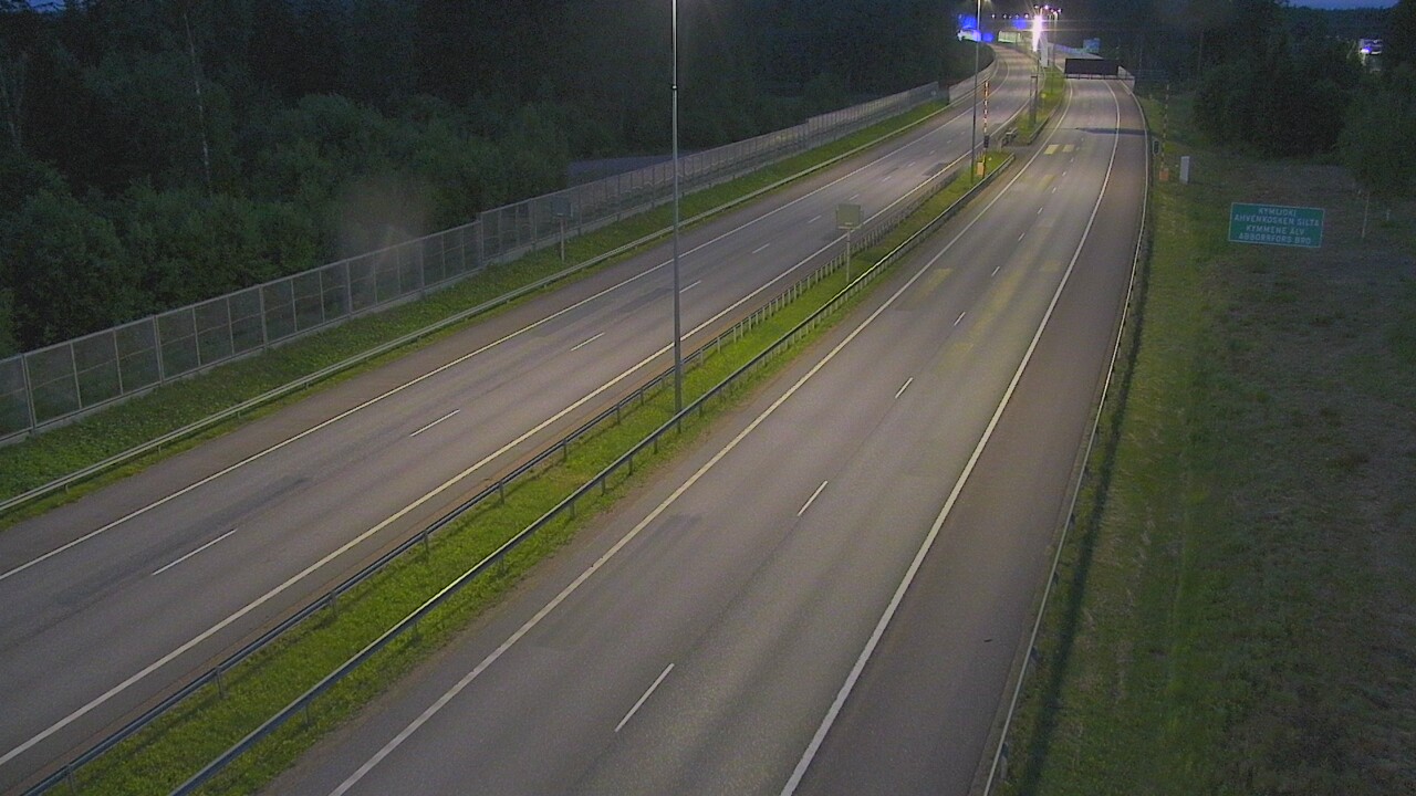 Kelikamerat Kuva Tie 7 Pyhtää Markkinamäki, puomi, itä, Pyhtää, Kymenlaakso
