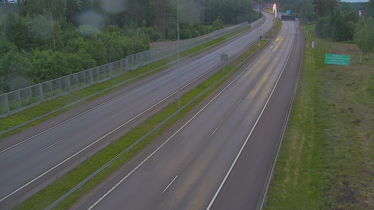 Kelikamerat Kuva Tie 7 Pyhtää Markkinamäki, puomi, itä, Pyhtää, Kymenlaakso