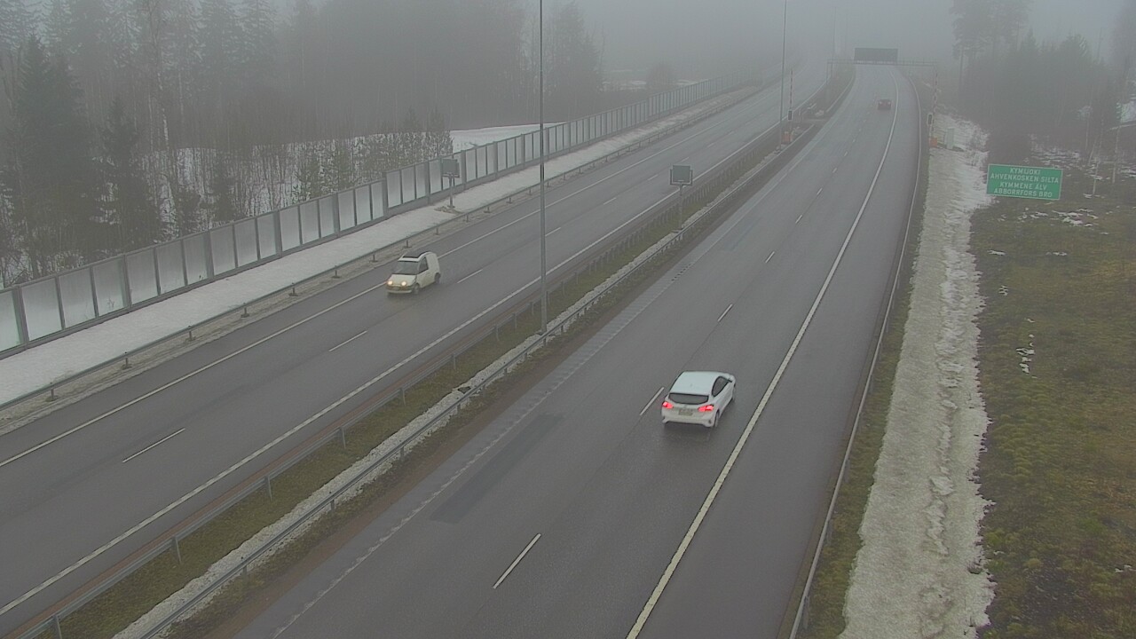 Kelikamerat Kuva Tie 7 Pyhtää Markkinamäki, puomi, itä, Pyhtää, Kymenlaakso