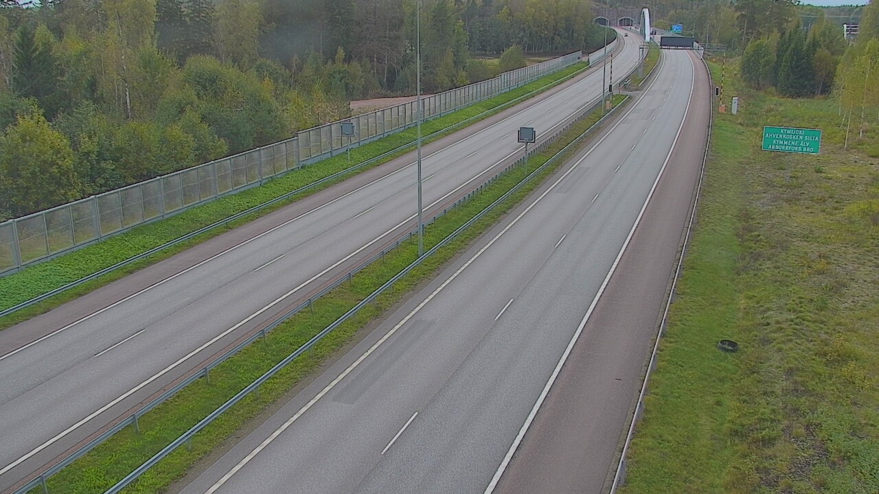 Kelikamerat Kuva Tie 7 Pyhtää Markkinamäki, puomi, itä, Pyhtää, Kymenlaakso