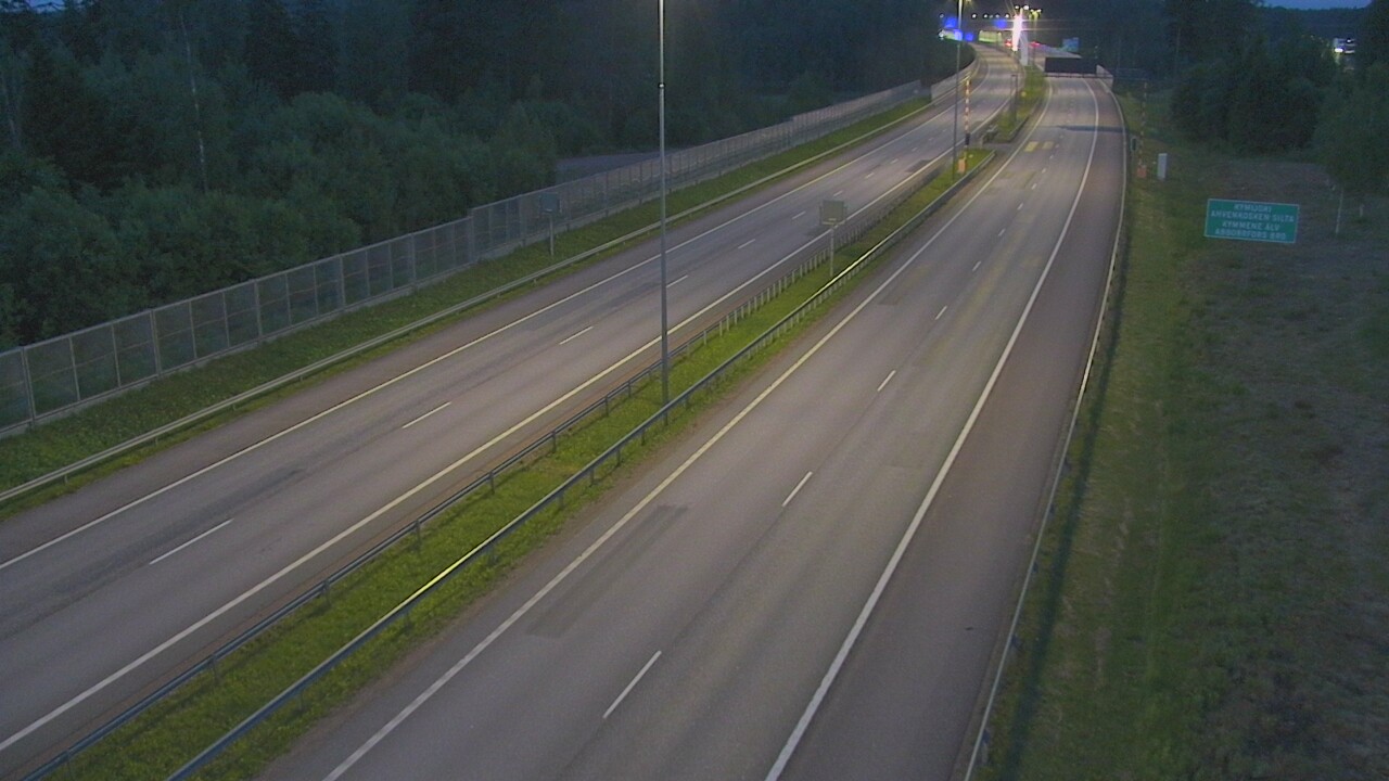 Kelikamerat Kuva Tie 7 Pyhtää Markkinamäki, puomi, itä, Pyhtää, Kymenlaakso