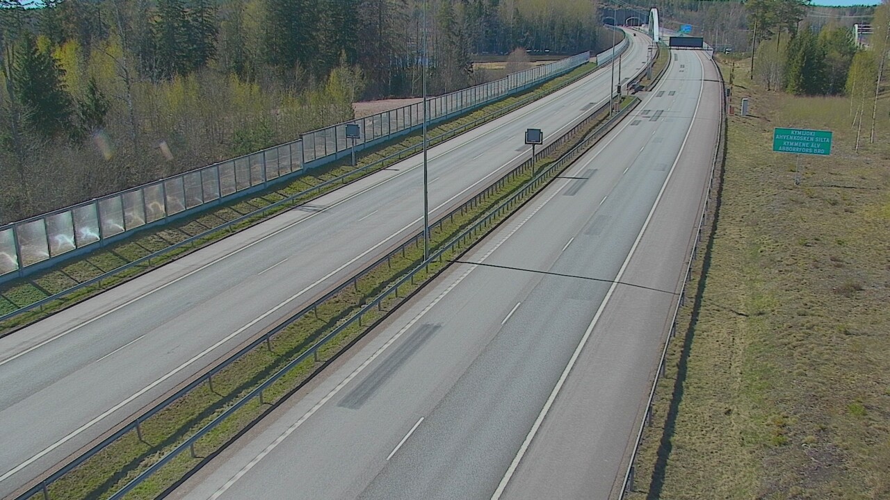 Kelikamerat Kuva Tie 7 Pyhtää Markkinamäki, puomi, itä, Pyhtää, Kymenlaakso