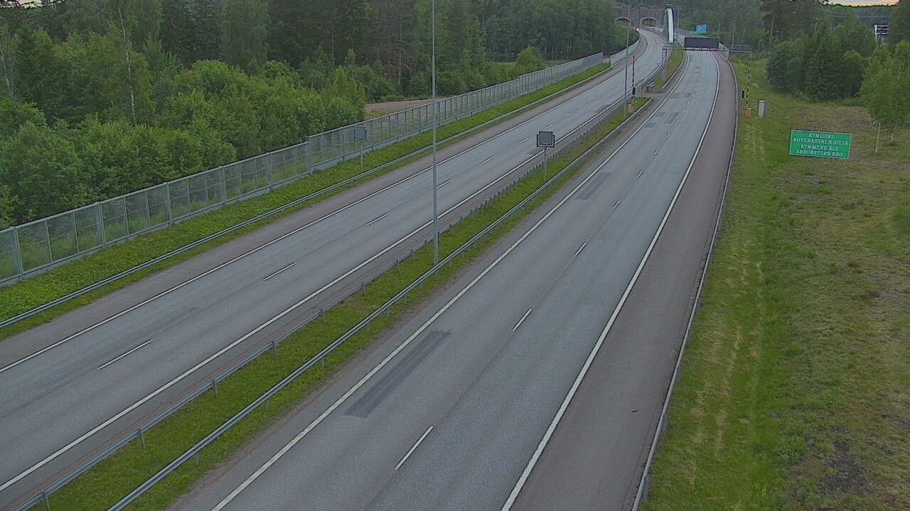 Kelikamerat Kuva Tie 7 Pyhtää Markkinamäki, puomi, itä, Pyhtää, Kymenlaakso