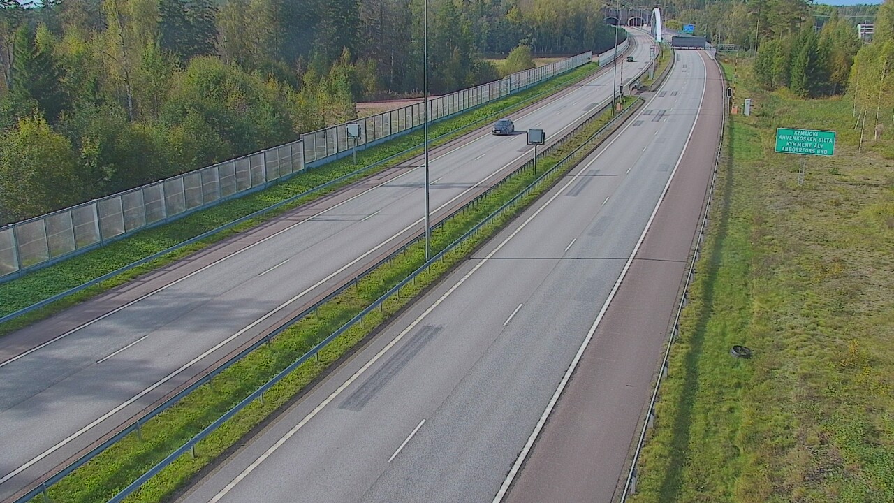 Kelikamerat Kuva Tie 7 Pyhtää Markkinamäki, puomi, itä, Pyhtää, Kymenlaakso