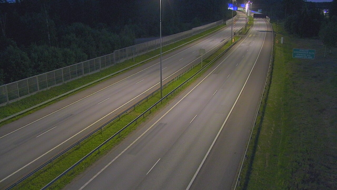 Kelikamerat Kuva Tie 7 Pyhtää Markkinamäki, puomi, itä, Pyhtää, Kymenlaakso