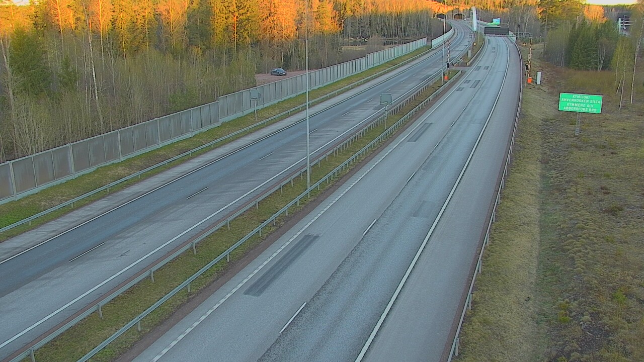 Kelikamerat Kuva Tie 7 Pyhtää Markkinamäki, puomi, itä, Pyhtää, Kymenlaakso