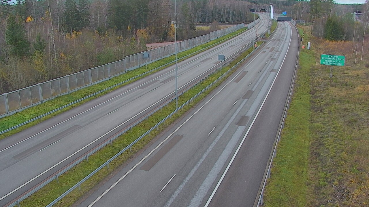 Kelikamerat Kuva Tie 7 Pyhtää Markkinamäki, puomi, itä, Pyhtää, Kymenlaakso