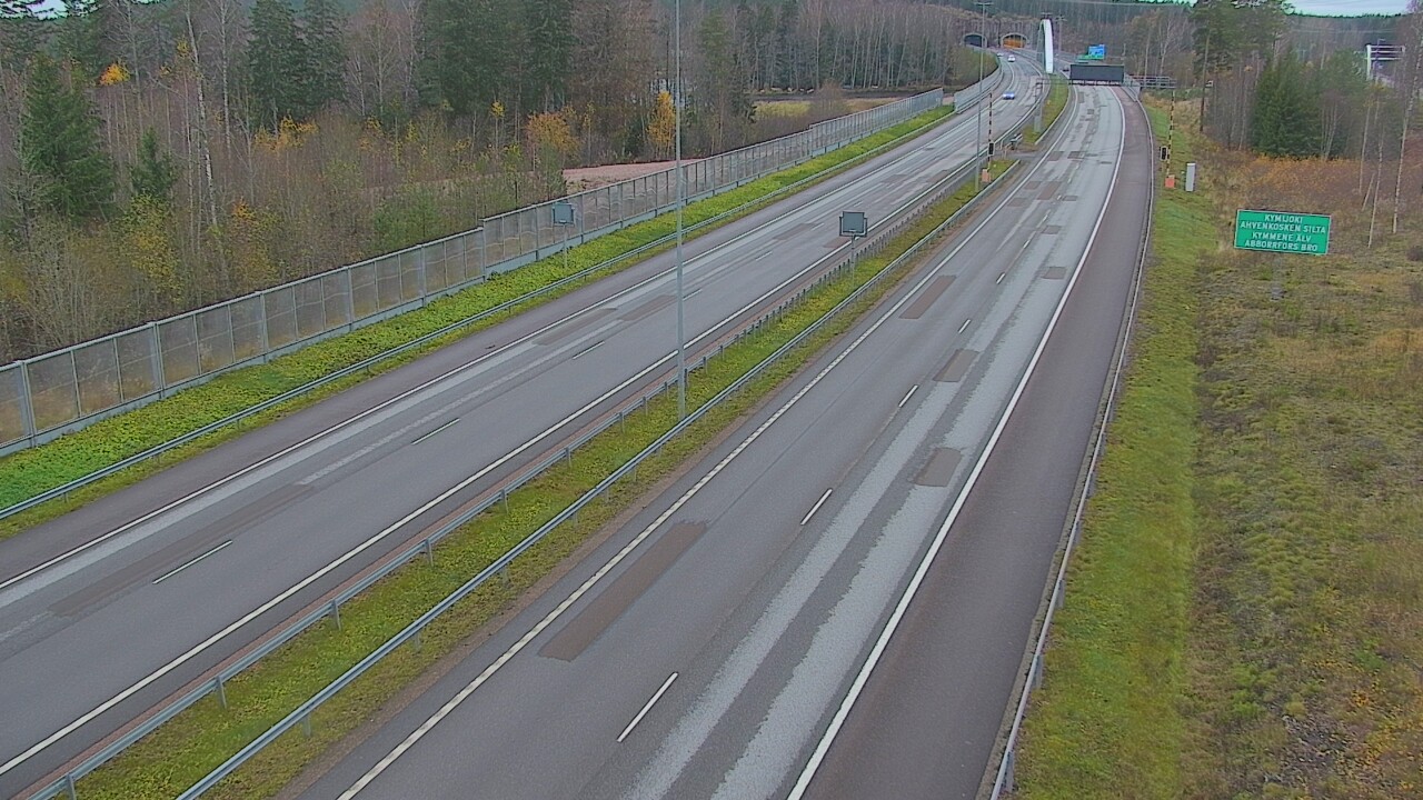 Kelikamerat Kuva Tie 7 Pyhtää Markkinamäki, puomi, itä, Pyhtää, Kymenlaakso