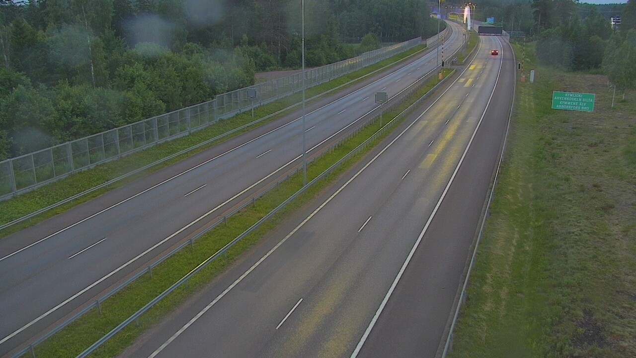 Kelikamerat Kuva Tie 7 Pyhtää Markkinamäki, puomi, itä, Pyhtää, Kymenlaakso