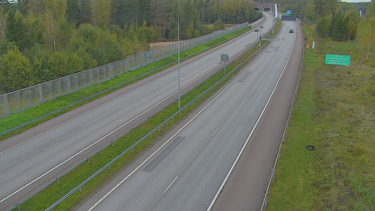Kelikamerat Kuva Tie 7 Pyhtää Markkinamäki, puomi, itä, Pyhtää, Kymenlaakso