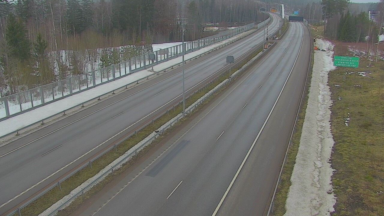 Kelikamerat Kuva Tie 7 Pyhtää Markkinamäki, puomi, itä, Pyhtää, Kymenlaakso