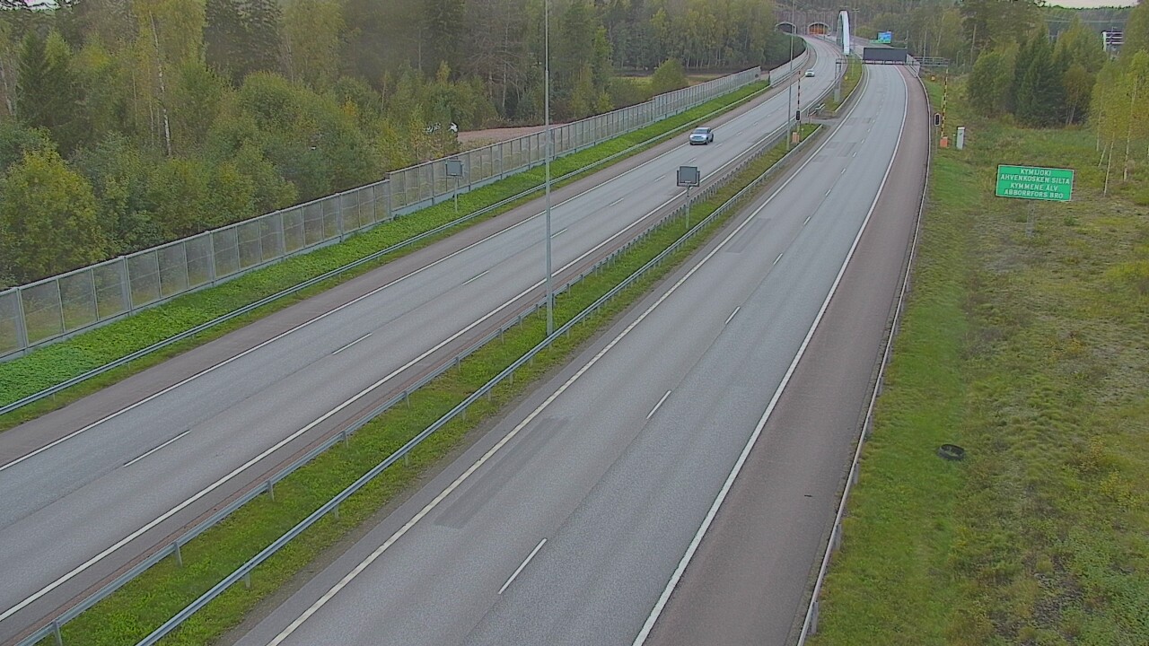 Kelikamerat Kuva Tie 7 Pyhtää Markkinamäki, puomi, itä, Pyhtää, Kymenlaakso
