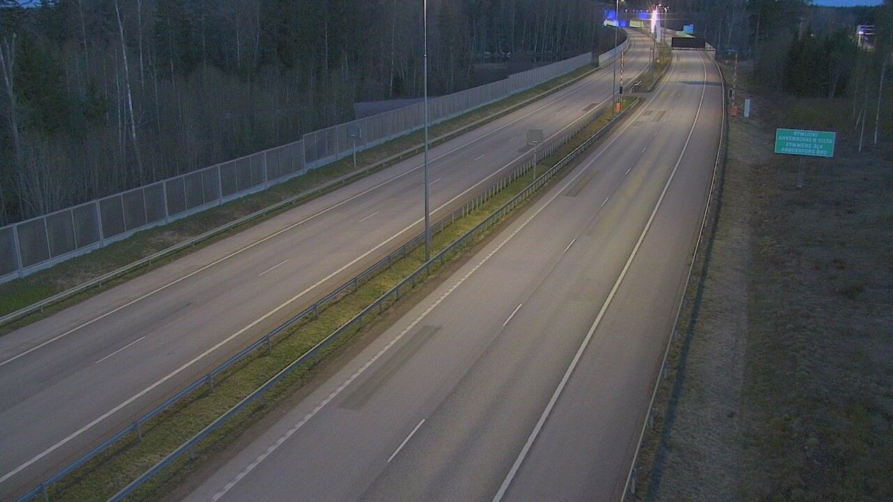 Weather Camera Image Road 7 Pyhtää Markkinamäki, boom, east, Pyhtää, Kymenlaakso