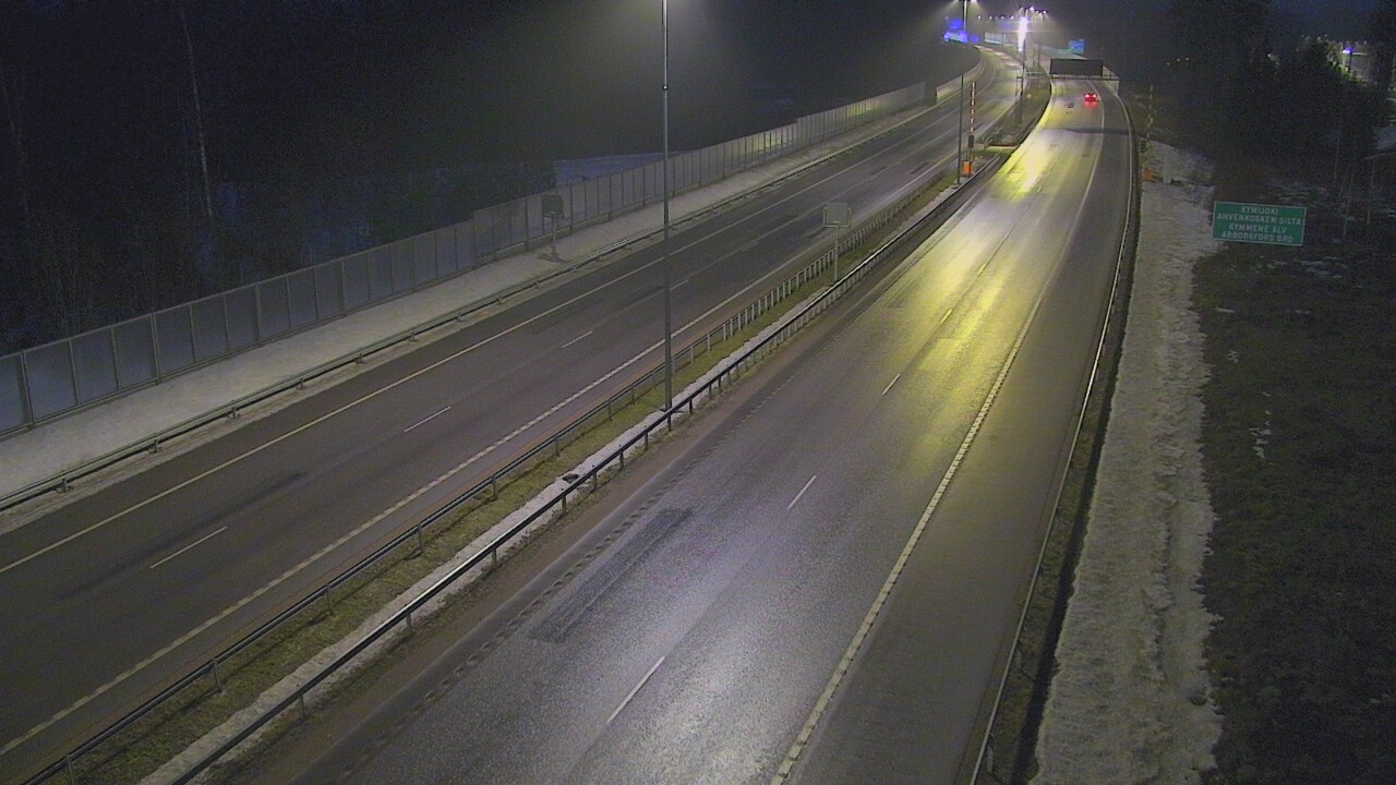 Kelikamerat Kuva Tie 7 Pyhtää Markkinamäki, puomi, itä, Pyhtää, Kymenlaakso