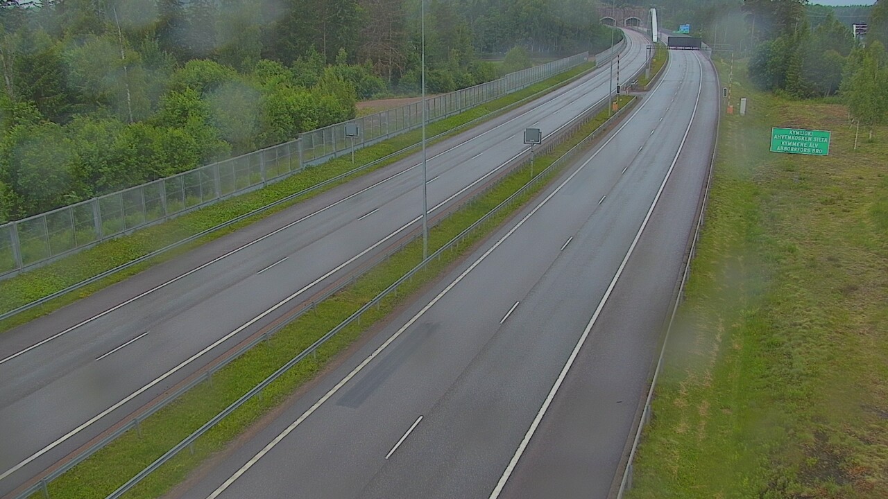 Kelikamerat Kuva Tie 7 Pyhtää Markkinamäki, puomi, itä, Pyhtää, Kymenlaakso