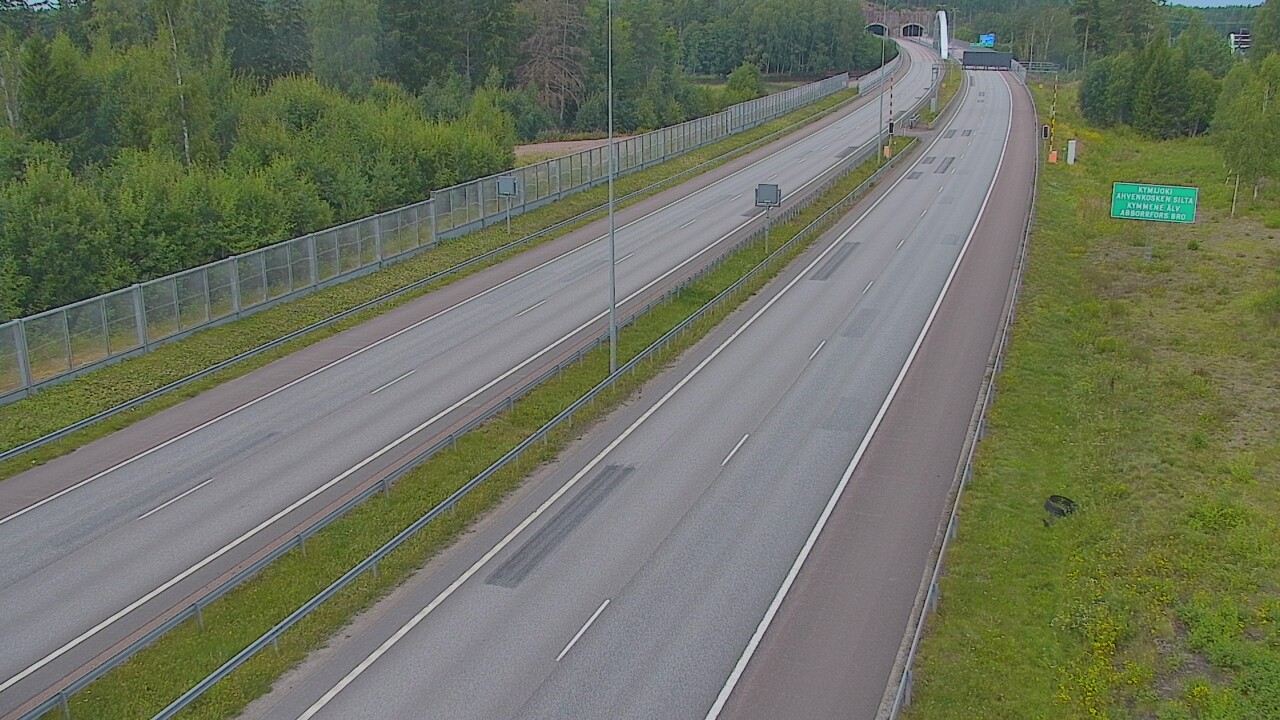 Weather Camera Image Road 7 Pyhtää Markkinamäki, boom, east, Pyhtää, Kymenlaakso