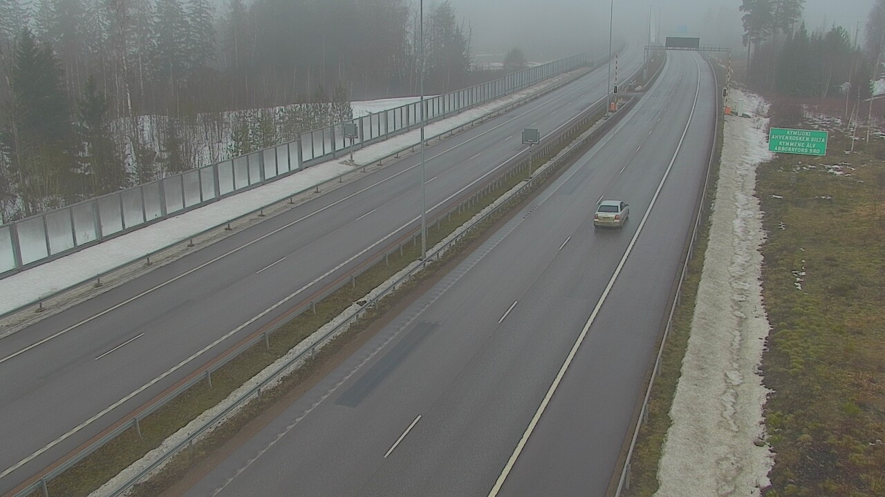 Kelikamerat Kuva Tie 7 Pyhtää Markkinamäki, puomi, itä, Pyhtää, Kymenlaakso