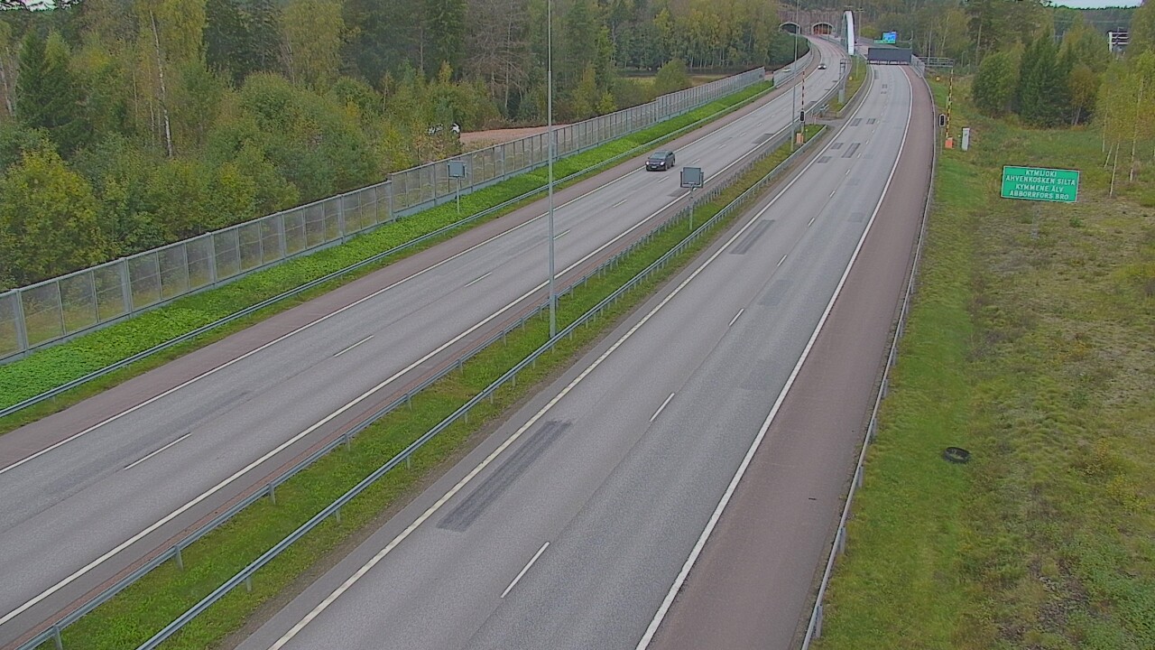 Kelikamerat Kuva Tie 7 Pyhtää Markkinamäki, puomi, itä, Pyhtää, Kymenlaakso