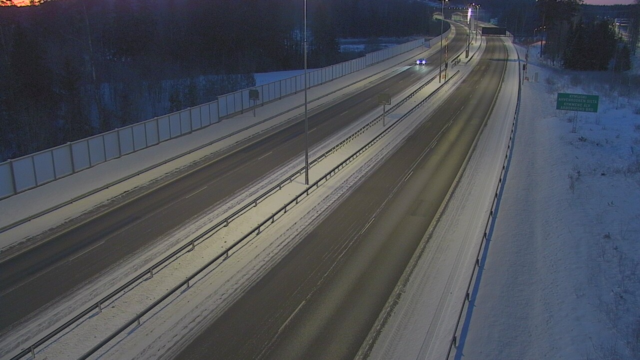 Kelikamerat Kuva Tie 7 Pyhtää Markkinamäki, puomi, itä, Pyhtää, Kymenlaakso