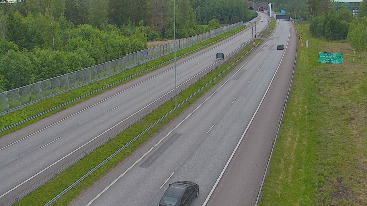 Kelikamerat Kuva Tie 7 Pyhtää Markkinamäki, puomi, itä, Pyhtää, Kymenlaakso