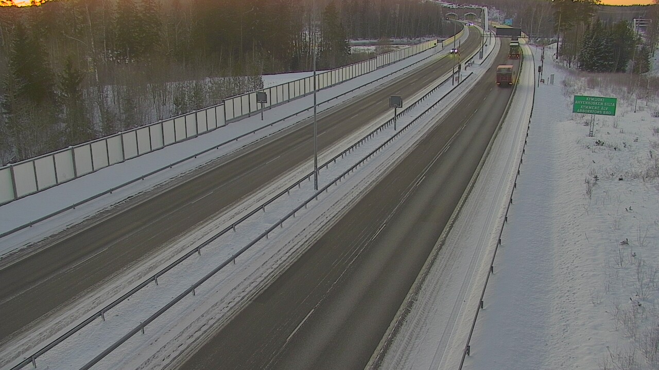 Kelikamerat Kuva Tie 7 Pyhtää Markkinamäki, puomi, itä, Pyhtää, Kymenlaakso