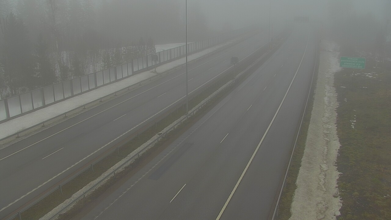 Kelikamerat Kuva Tie 7 Pyhtää Markkinamäki, puomi, itä, Pyhtää, Kymenlaakso