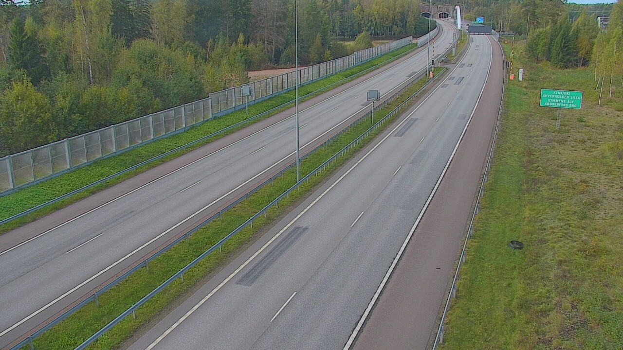 Kelikamerat Kuva Tie 7 Pyhtää Markkinamäki, puomi, itä, Pyhtää, Kymenlaakso