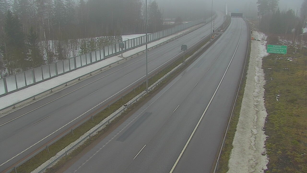 Kelikamerat Kuva Tie 7 Pyhtää Markkinamäki, puomi, itä, Pyhtää, Kymenlaakso