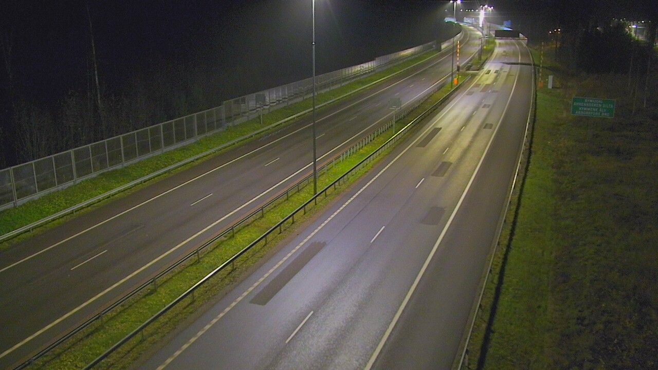 Kelikamerat Kuva Tie 7 Pyhtää Markkinamäki, puomi, itä, Pyhtää, Kymenlaakso