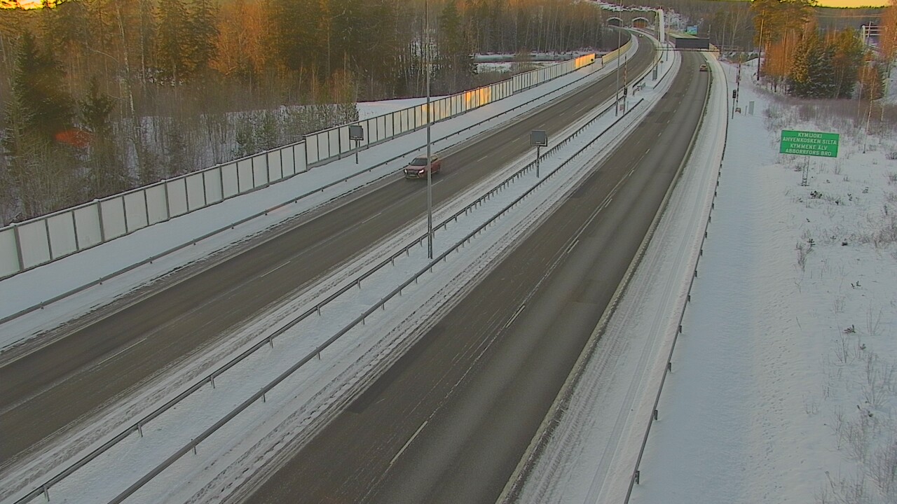 Kelikamerat Kuva Tie 7 Pyhtää Markkinamäki, puomi, itä, Pyhtää, Kymenlaakso