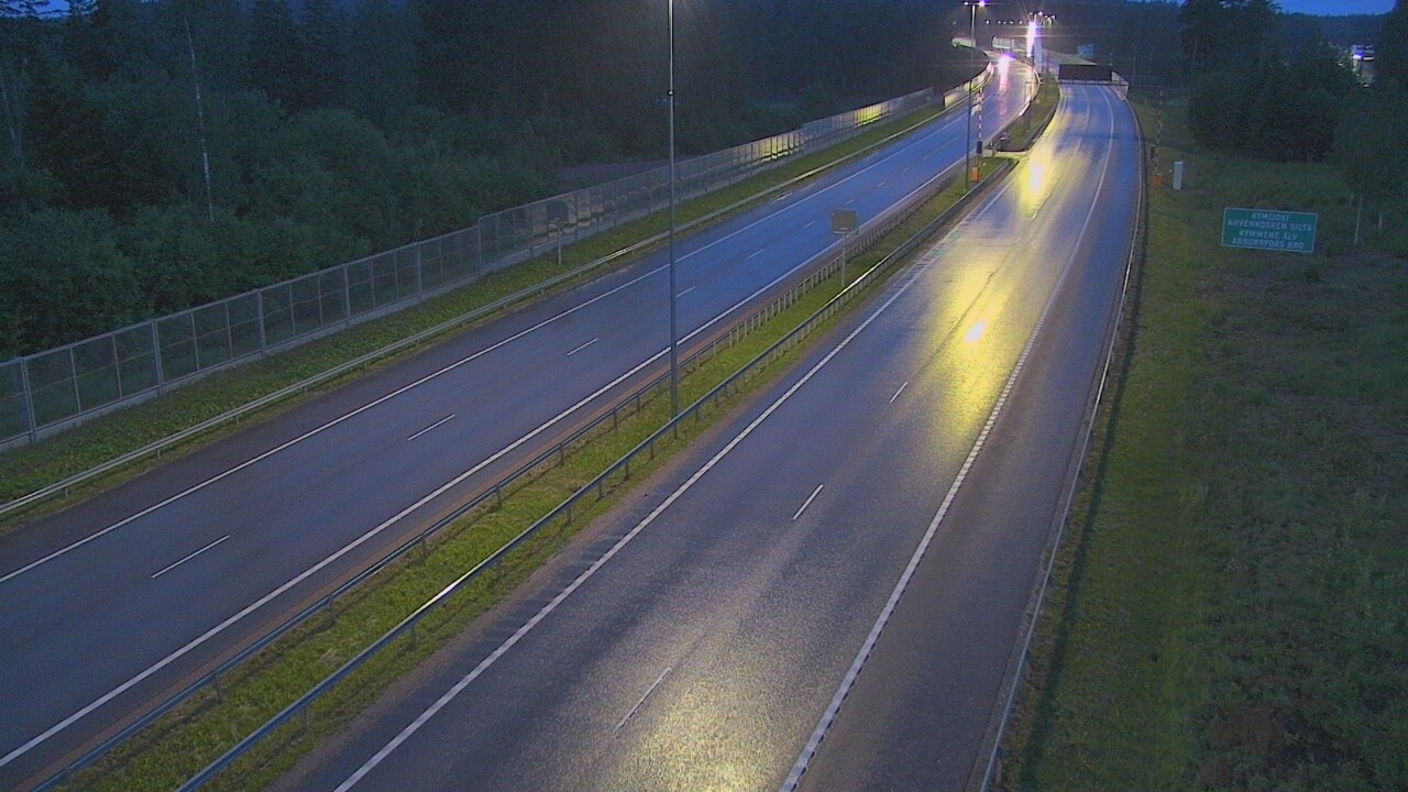 Kelikamerat Kuva Tie 7 Pyhtää Markkinamäki, puomi, itä, Pyhtää, Kymenlaakso