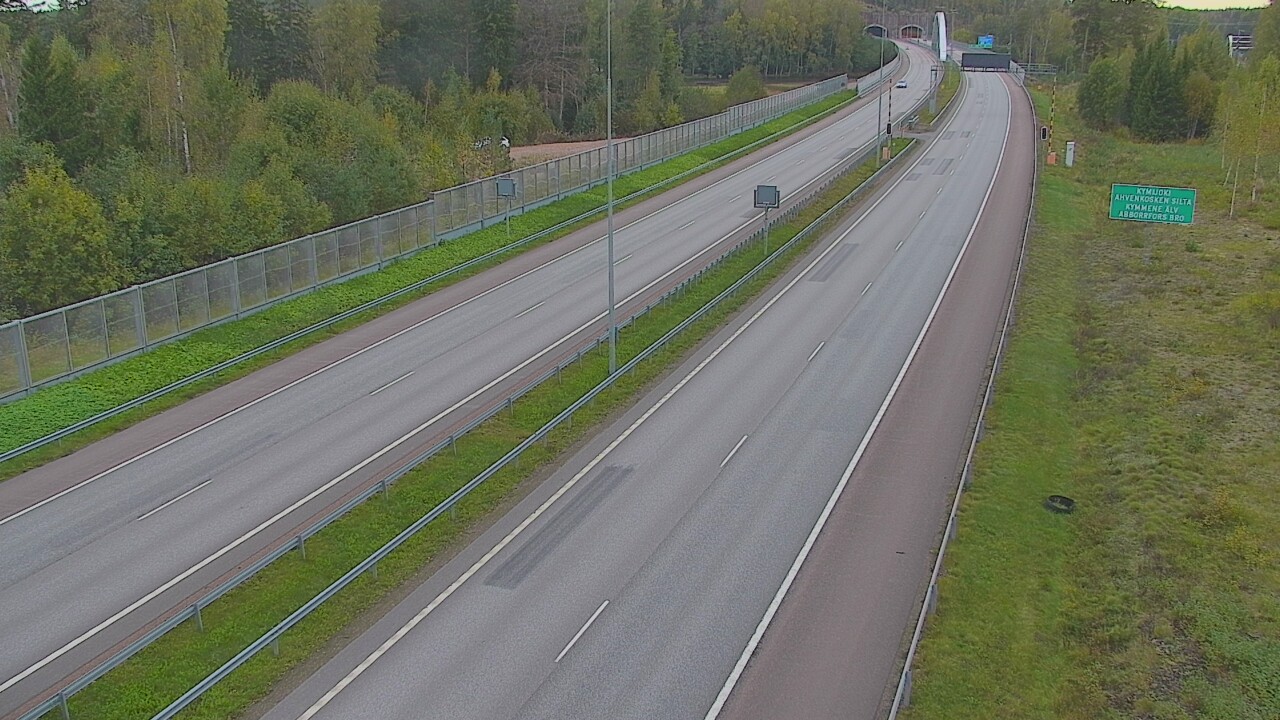 Kelikamerat Kuva Tie 7 Pyhtää Markkinamäki, puomi, itä, Pyhtää, Kymenlaakso